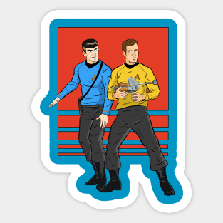 Star Trek Friends Sticker